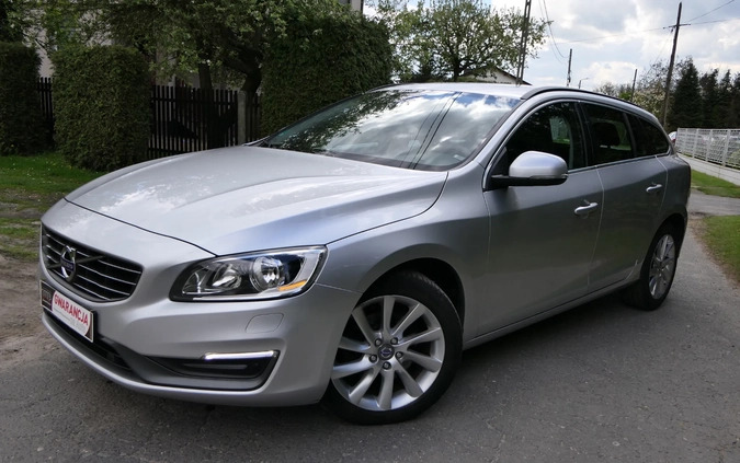 Volvo V60 cena 42999 przebieg: 210000, rok produkcji 2013 z Orzesze małe 562